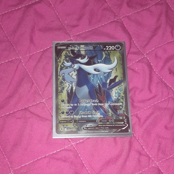 Pokemon Samurott V Card - Picture 1 of 1